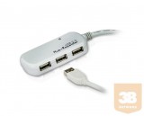 ATEN UE2120H 4-Port USB 2.0 Extender Hub 12 m