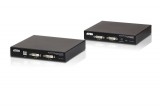 ATEN USB DVI Dual View HDBaseT 2.0 KVM Extender (1920 x 1200 @100 m) CE624-AT-G