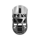 ATK Fierce X 8K USB vezeték nélküli ezüst-szürke optikai gamer egér