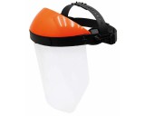 Átlátszó arcvédő plexi pajzs