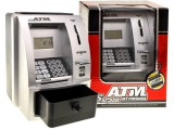 ATM Pénzautomata (Persely) Gyerekeknek-Fény és Hanghatásokkal-ATM Kártyával-PIN zárral-Ki és Befizetéssel