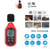 AtypE 30-130dBA DIGITÁLIS ZAJSZÍNTMÉRŐ 31,5Hz - 8 kHz HANGSZÍN HANGERŐ DECIBEL MÉRŐ MŰSZER