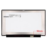 AU Optronics Gyári új, fényes 14.0" FULL HD (1920x1080) Nano Edge Ultra SLIM-LED IPS kijelző (csatlakozó: 30 pin - jobb)