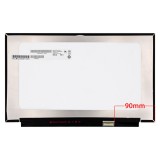 AU Optronics Gyári új, matt 14.0" FULL HD (1920x1080) Nano Edge Ultra SLIM-LED IPS kijelző (csatlakozó: 30 pin - jobb)
