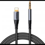 Audio Cable Lightning to 3,5mm AUX Joyroom SY-A06, 1.2m (black) (JYR874)