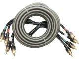 Audio System Z-EVO 5,0M-4 RCA kábel 4 csatornás 5,0m Z-EVO5,0M-4