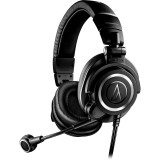 Audio-Technica ATH-M50xSTS-XLR Vezetékes Headset - Fekete (ATH-M50XSTS)