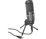 AUDIO TECHNICA Audio-Technica AT2020USB+ fekete