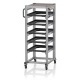 AUER ESD Rendszerkocsi Euro Tárolóládahoz 60 x 40 Magasság 134 cm ESD SE 134 64 U.2