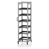 AUER ESD Rendszerkocsi Euro Tárolóládahoz 60 x 40 Magasság 200 cm ESD SE 200 64 U.2