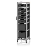 AUER ESD Rendszerkocsi Euro Tárolóládahoz 60 x 40 Magasság 200 cm ESD SE 200 643212.2