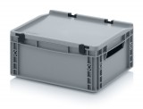 AUER Euro Műanyag Láda Zsanéros Tetővel Ed 43/17