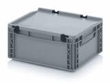 AUER Euro Műanyag Láda Zsanéros Tetővel Ed 43/17 Hg