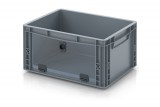 AUER Nyitott tárolódoboz Euro formátumban akrilüveg figyelőablakkal EG SKL 43/22 HG