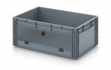 AUER Nyitott tárolódoboz Euro formátumban akrilüveg figyelőablakkal EG SKL 64/27 HG