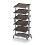 AUER Rendszerkocsi 80 x 60 Euro ládához, magasság 200 cm, dönthető EG SWN 200 86 U