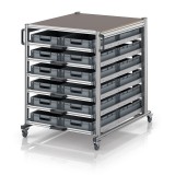 AUER Rendszerkocsi raklapformátumban EG SW 134 1208 6412