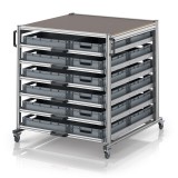 AUER Rendszerkocsi raklapformátumban EG SW 134 1210 6412