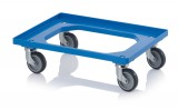 AUER Szállító Roller Gumikerekekkel Ro 64 Gu kék