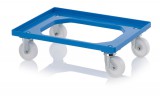 AUER Szállító Roller Polyamid Kerekekkel Ro 64 Pa Bo kék