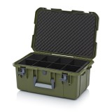 AUER Védőkoffer Pro, Körkörös Párnázással, Rekeszekkel Cp 6427 B3