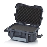 AUER Védőkoffer Pro, Szögletes Párnázással, Zárral Cp S 3213 B1 antracit szürke