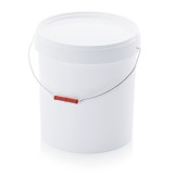 AUER Vödör Fedéllel Kerek, Fém kengyel fogantyúval 10,8l ER 10,8-267+DM