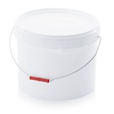 AUER Vödör Fedéllel Kerek, Fém kengyel fogantyúval 22l ER 22-375+DM