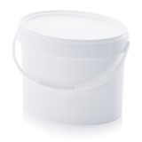 AUER Vödör Fedéllel Ovális, Műanyag fül 18,8l