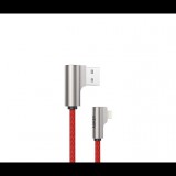 AUKEY CB-AL01 USB-A apa 2.0 - Lightning apa Adat és töltőkábel - Piros (2m) (CB-AL01 RED)