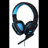 Aula Prime Gaming mikrofonos fülhallgató fekete-kék (Aula Prime) - Fejhallgató