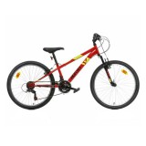 Aurelia piros színű 24-es méretű bicikli - Dino Bikes kerékpár