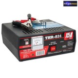 Autó akkumulátor töltő 12V 15A