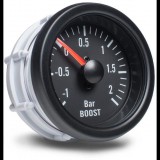 Auto Gauge - turbó nyomásmérő, fekete (AGTBO-12BAR)