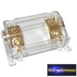 Autó HI-FI biztosíték tartó (biztosíték nélkül)