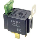 Autó relé biztosítékkal, 1xbe, 30A, FIC FRC5BA-DC12V (FRC5BA-DC12V)