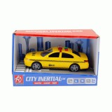 Autó, Taxi, el., hang+fény, 19x11 cm dobozban 3 gombel.