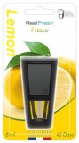 . Autóillatosító készülék, 8 ml, Real Fresh, citrom (KHT942)
