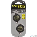 Autóillatosító, mini diffúzer, 2*3 ml, CALIFORNIA SCENTS 'ICE'