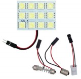 AUTOLIFE 12 Led-es Led panel - kék - L-AS12W-12BL