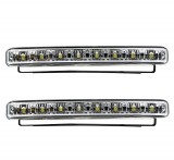 AUTOLIFE 3 kábeles HD 8 LED-es nappali menetfény - párban