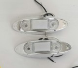 AUTOLIFE 4 LED-es szélességjelző fehér -12-24V - 1db