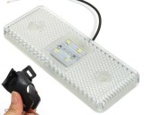 AUTOLIFE 6 LED-es szélességjelző tartóval - 12-24V - E jeles - fehér