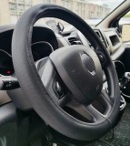 AUTOLIFE BASIC lite műbőr kormányvédő - fekete - 47cm