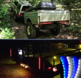 AUTOLIFE Erős flexibilis beltéri - kültéri ledcsík - 24cm, fehér