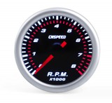 AUTOLIFE Fordulatszám mérő - fekete számlappal