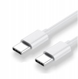 AUTOLIFE Gyorstöltő adatkábel TYPE-C - TYPE-C - 5A 100W - 1m - C2CW