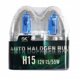 AUTOLIFE Halogén izzó - H15SB 55W 12V - párban
