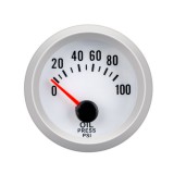 AUTOLIFE Olajnyomás mérő fehér számlap - OR-LED7704