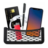 AUTOLIFE Öntapadós tároló autóba, rugalmas hálóval W16381